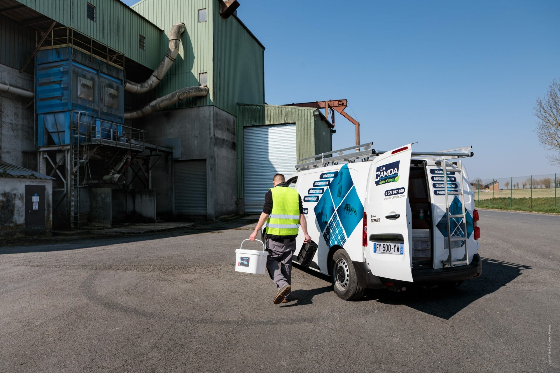 La camda intervention Désinsectisation