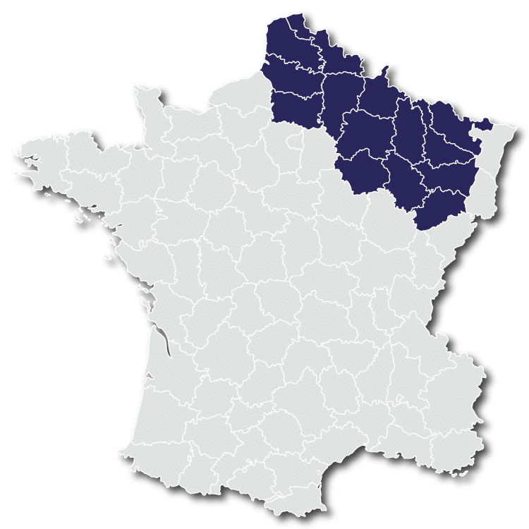 CARTE DES DEPARTEMENTS CAMDA 2026